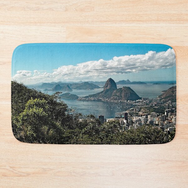 Item preview, Rio de Janeiro Sugarloaf  Coastline View from Corcovado Mountain, Brazil designed and sold by worldways.