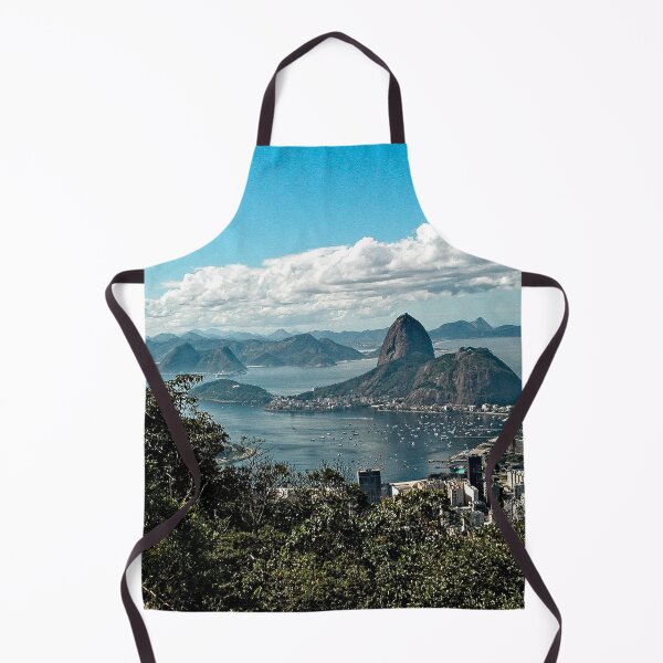 Item preview, Rio de Janeiro Sugarloaf Coastline View from Corcovado Mountain, Brazil designed and sold by worldways.