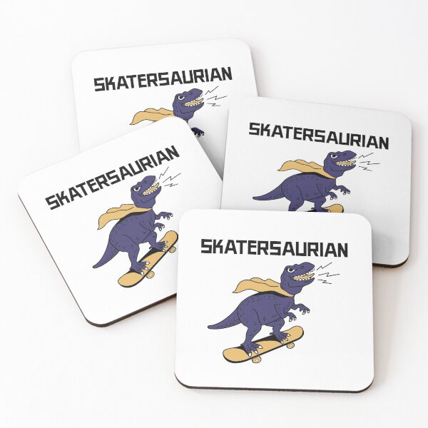 Item preview, Skateboarding dinosaur designed and sold by NoelNimmad.