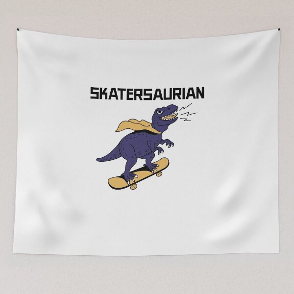 Item preview, Skateboarding dinosaur designed and sold by NoelNimmad.