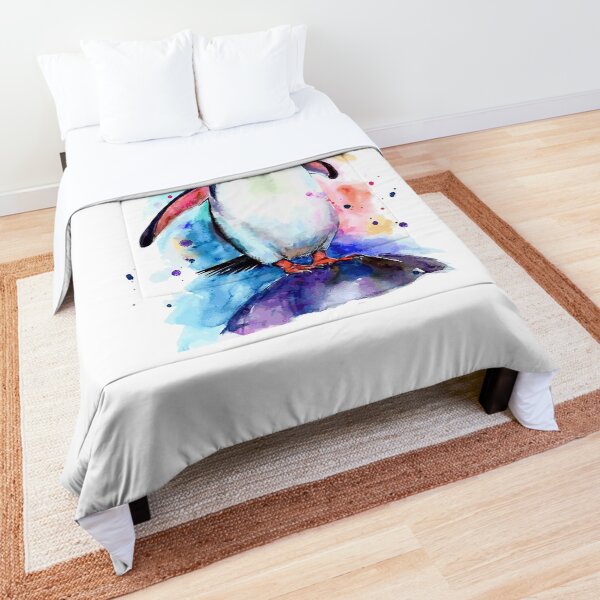 pinguin fan art Comforter