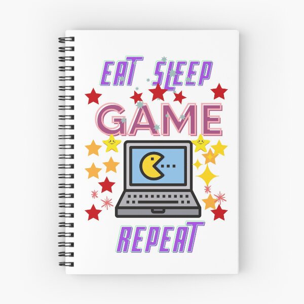 Item preview, Eat Sleep GAME Repeat designed and sold by Archaqiy.