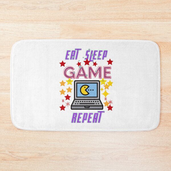 Item preview, Eat Sleep GAME Repeat designed and sold by Archaqiy.