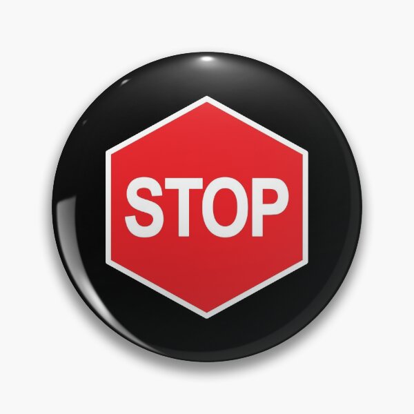 Item preview, STOP Hazard Symbol designed and sold by Zentropik.