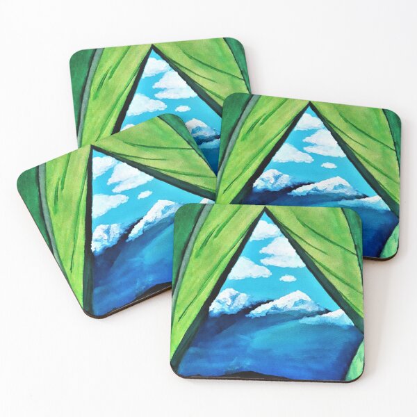Item preview, Camping Green Tent Landscape designed and sold by JeysArtDesign.