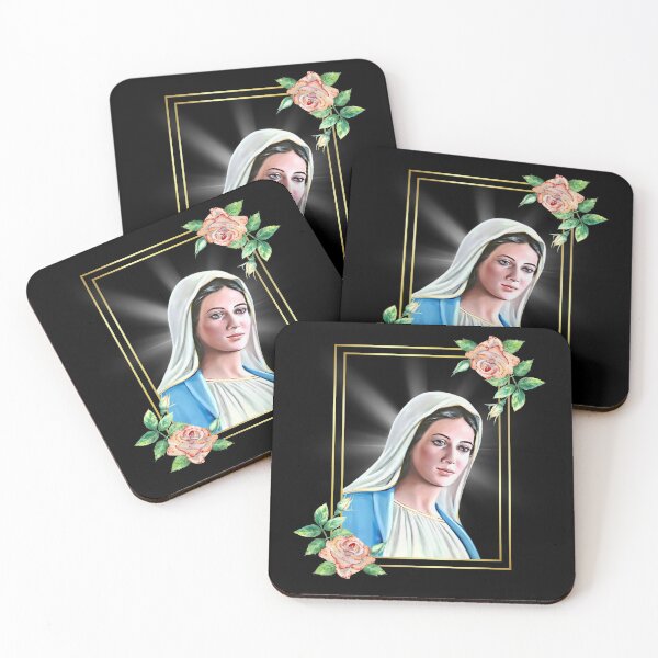 Item preview, Blessed Virgin Mary Catholic - Our lady Mary Mother of Jesus - Holy Virgin Mary - Immaculate Heart of Mary designed and sold by YourWayOfLife.
