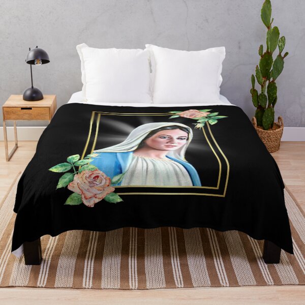 Item preview, Blessed Virgin Mary Catholic - Our lady Mary Mother of Jesus - Holy Virgin Mary - Immaculate Heart of Mary designed and sold by YourWayOfLife.
