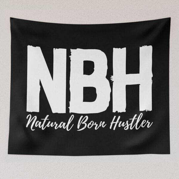 Item preview, Natural Born Hustler Hustle Quote designed and sold by henrymencia.