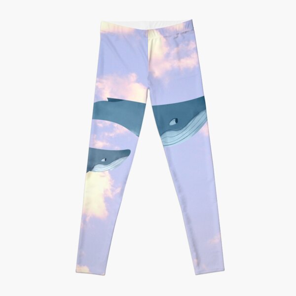 Whale Vibes Leggings for Sale