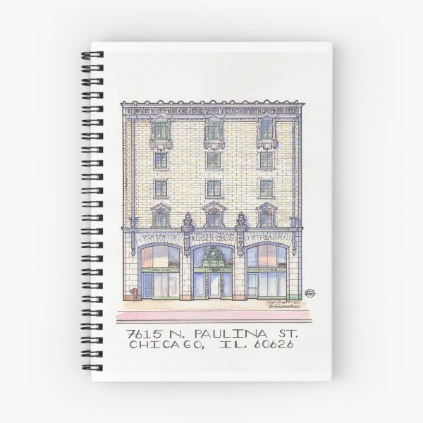 Item preview, Chicago Small Building #15 - Rogers Park (Color) designed and sold by chaszmathieu.