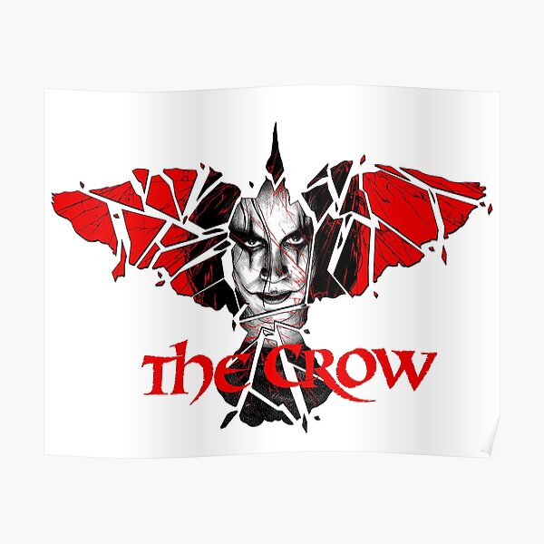 Poster The Crow Redbubble