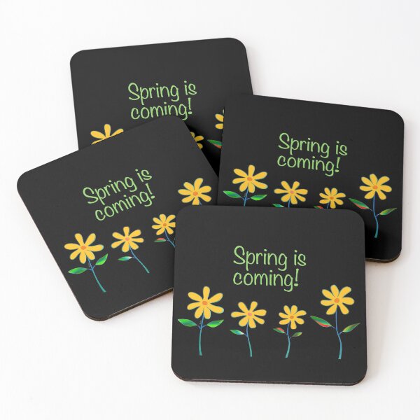 Item preview, Spring is Coming with Four Daisies designed and sold by Josep  Mestres.