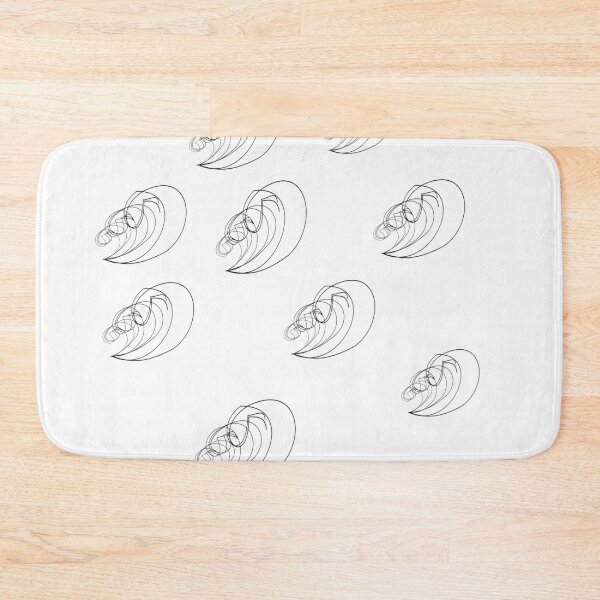 Item preview, Minimalistic Vintage Japanese wind clouds collection black and white abstract piece designed and sold by Deegital18.