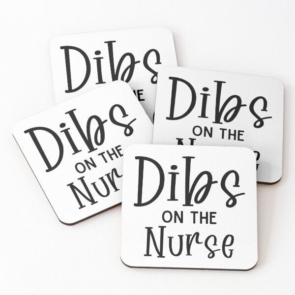 Item preview, Dibs On The Nurse - Funny Nurse Meme Quote Gift designed and sold by onewordcash.