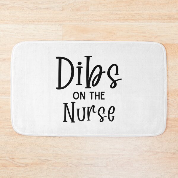 Item preview, Dibs On The Nurse - Funny Nurse Meme Quote Gift designed and sold by onewordcash.