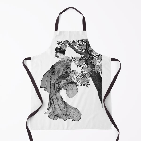 Item preview, Geisha sakura flowers, oiran, maiko, traditional geisha designed and sold by shodark.