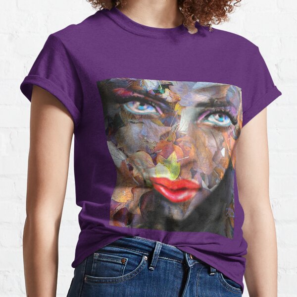 Blue Eyes Autumn Classic T-Shirt