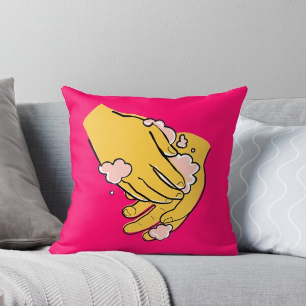 Item preview, Wash Hands -Yellow designed and sold by MakeMoreArt.