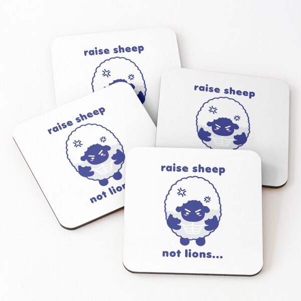 Item preview, Raise Sheep Not Lions designed and sold by Buckley-Design.