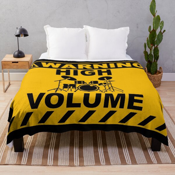 Item preview, Warning High Volume Drummer  designed and sold by JackCurtis1991.