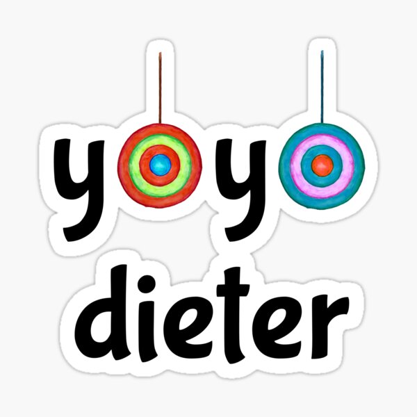 "Yoyo Dieter, different colours" Sticker by StarSpear Redbubble