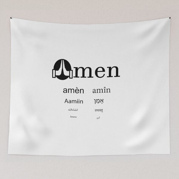 Item preview, Amen! all over the world designed and sold by HorizonDesignz.