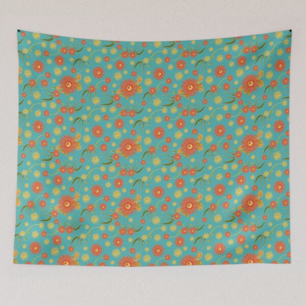 Item preview, Australian Summertime Floral Pattern designed and sold by Sketchbook Designs.