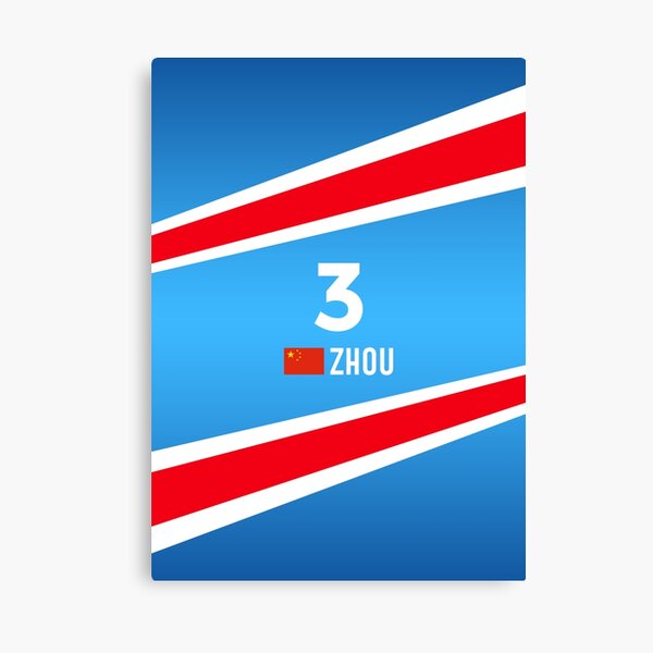 F2 2021 - #3 Zhou Canvas Print