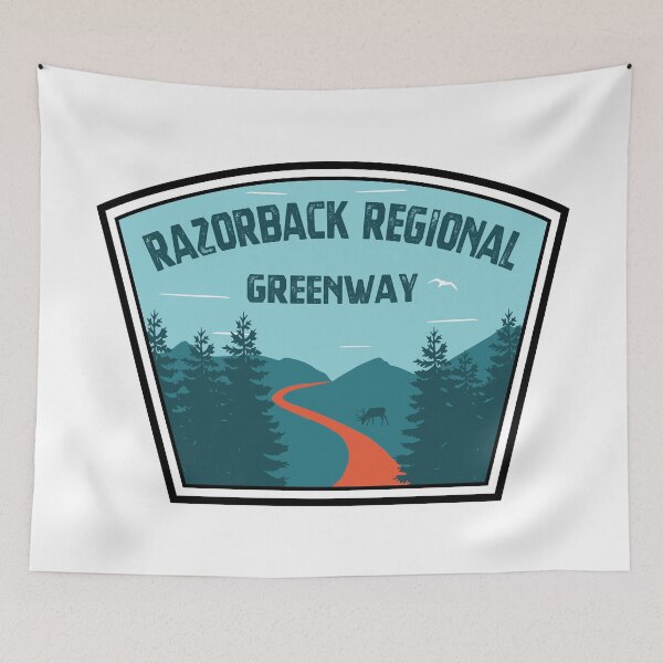 Item preview, Razorback Regional Greenway designed and sold by Esskay Designs.