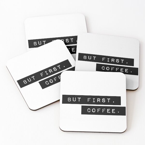 Item preview, But First Coffee designed and sold by PseudoEnergy.