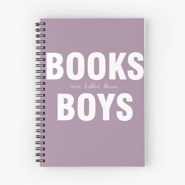 Item preview, Books are better than boys designed and sold by pixelspin.
