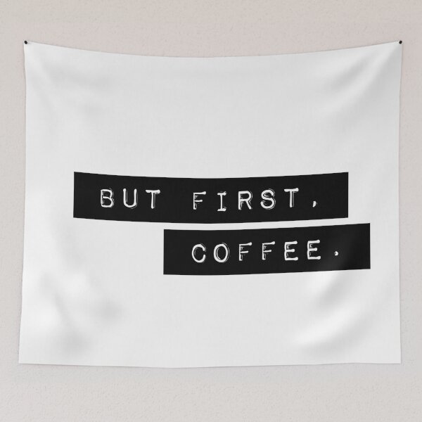 Item preview, But First Coffee designed and sold by PseudoEnergy.