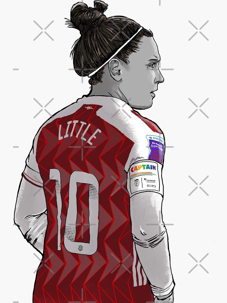 Katie McCabe Arsenal Shirt 22/23 Sticker for Sale by alxstevunz