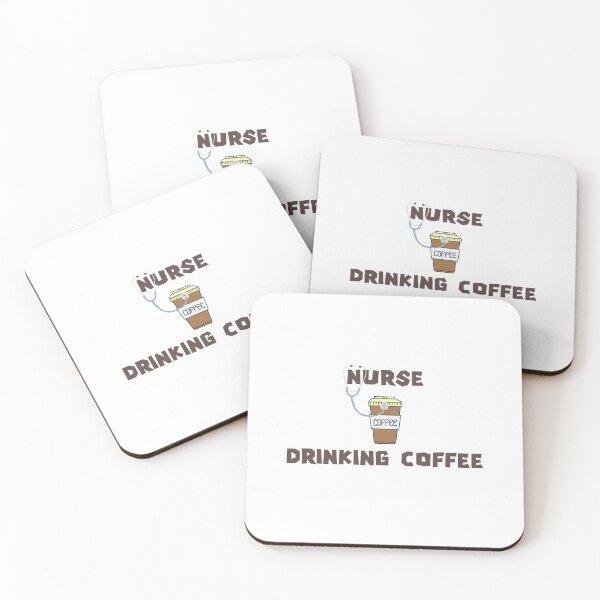 Item preview, Nurse drinking coffee designed and sold by H2O-Shop.