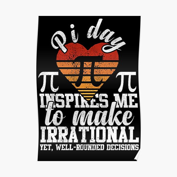 National Pi Day Posters Redbubble