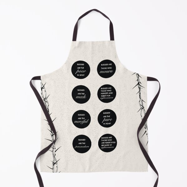 Item preview, The Beatitudes Minimalist Art - Light Colour Scheme designed and sold by PilgrimageShop.