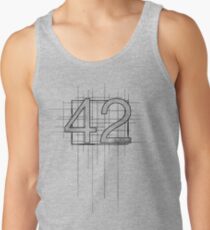 Hitchhiker's Guide to the Galaxy - 42 Tank Top