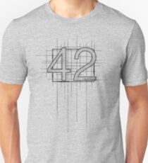 Hitchhiker's Guide to the Galaxy - 42 Unisex T-Shirt