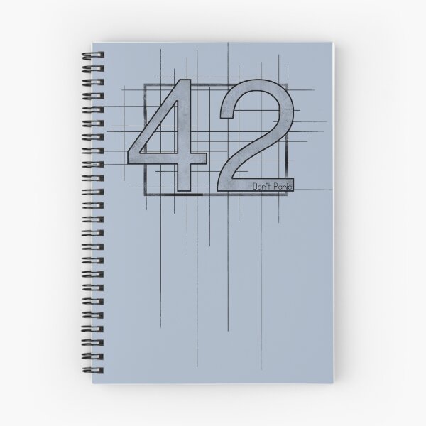 Item preview, Hitchhiker's Guide to the Galaxy - 42 designed and sold by pixelspin.