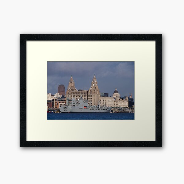 RFA Tiderace and the Three Graces Framed Art Print