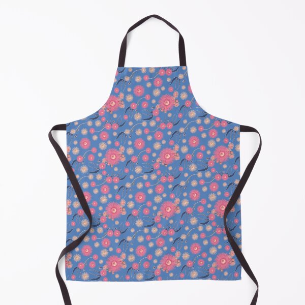 Item preview, Australian Floral Pattern - Soft Blue and Pink Palette designed and sold by Sketchbook Designs.
