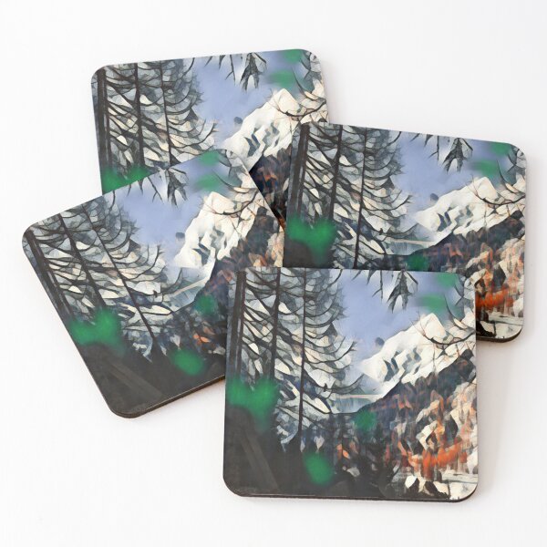 Item preview, Snow mountain designed and sold by StickersMaker4U.