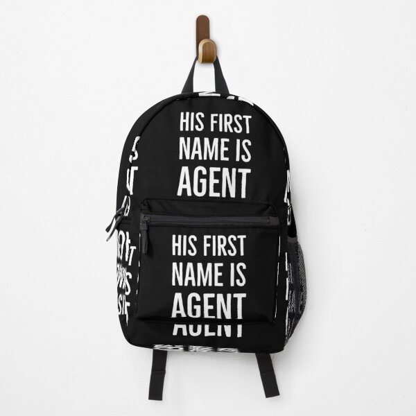 Item preview, His first name is agent designed and sold by Gingatoo.