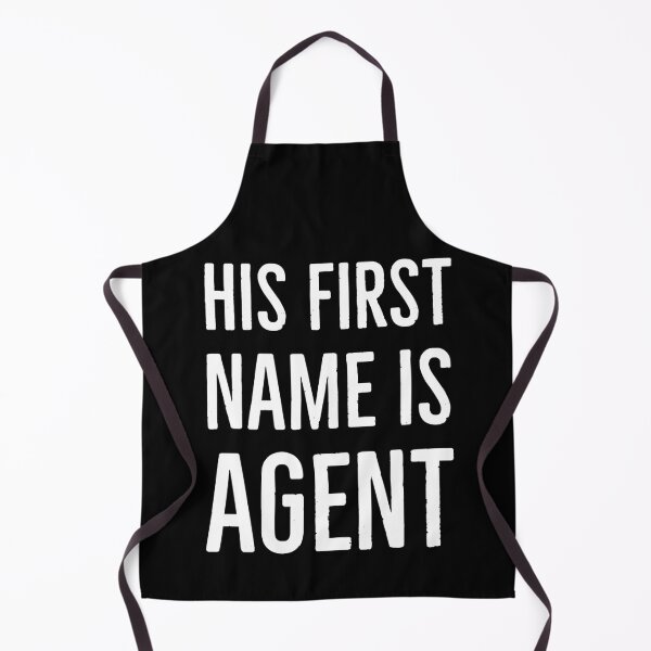 Item preview, His first name is agent designed and sold by Gingatoo.