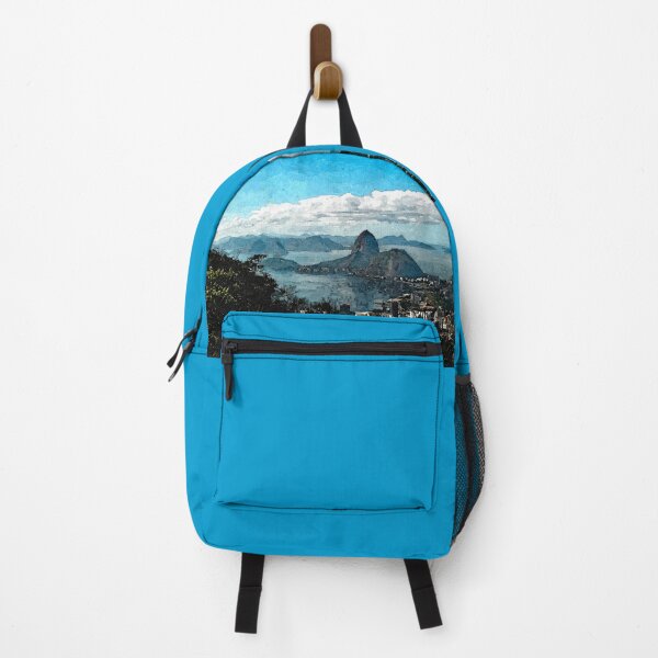 Item preview, Painting of Rio Sugarloaf Coastline View from Corcovado Mountain, Brazil designed and sold by worldways.