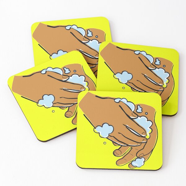 Item preview, Wash Hands - color designed and sold by MakeMoreArt.