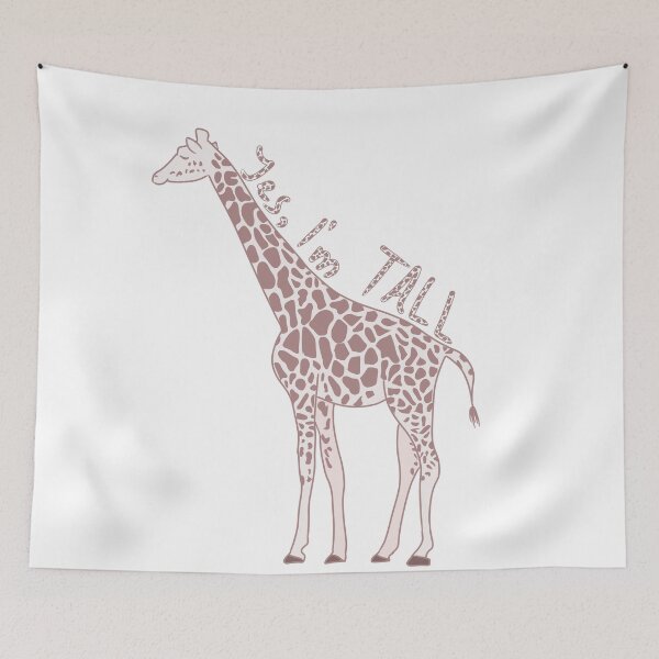 Item preview, Yes, I'm tall, funny giraffe  designed and sold by Antiope33.