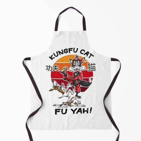 Item preview, Kungfu Cat Funny Kung fu Fighting Cat designed and sold by Status71.