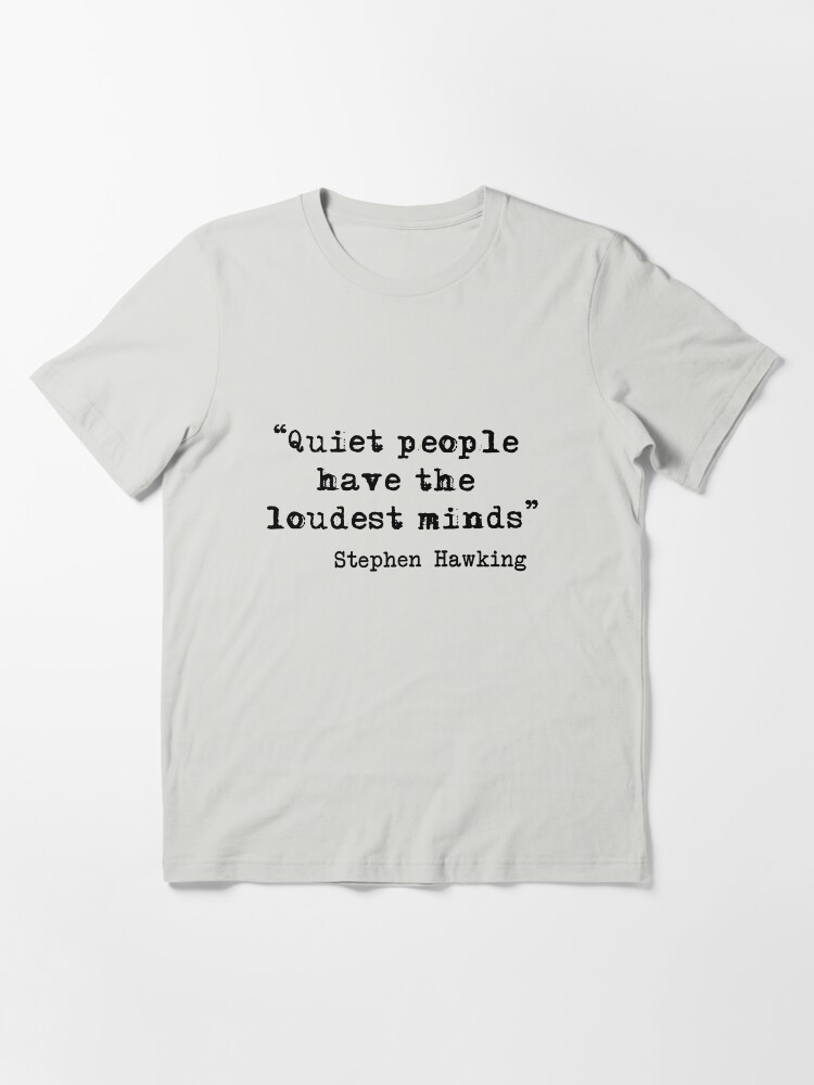 Alternate view of Quiet People Essential T-Shirt