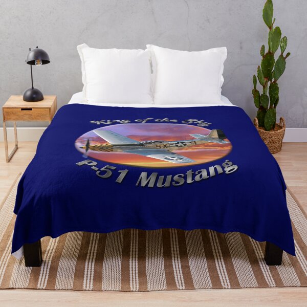 Item preview, P-51 Mustang King of the Sky designed and sold by hotcarshirts.